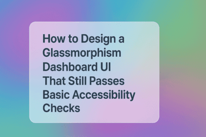 Design Glassmorphism